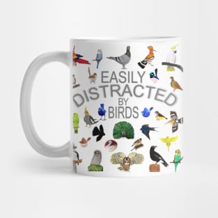 Easily Distracted by Birds Mug